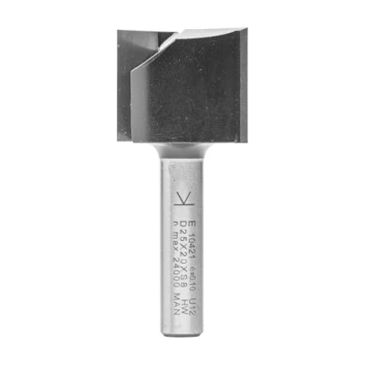 Image de ENT 10421 Fraise à rainurer Carbure, Queue (S) 8 mm, Diamètre (D) 25 NL 20 SL 32 GL 52 mm
