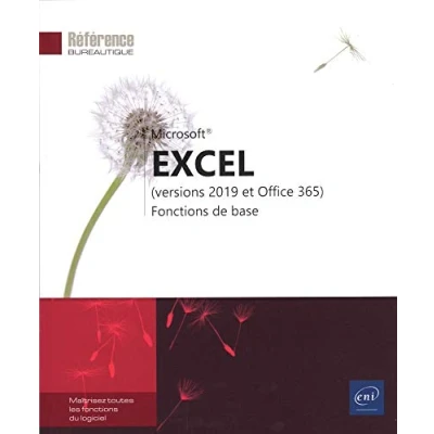 Image de Excel (versions 2019 et Office 365) Fonctions de base