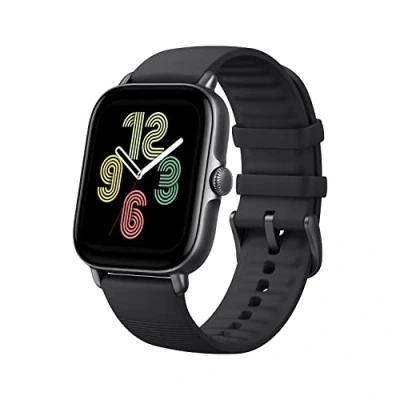 Image de Amazfit GTS 3, 42 mm, Montre Connectée Homme GPS avec Alexa, AMOLED, SpO2, Cardiofrequencemètre, Moniteur de Sommeil, 150+ Modes Sportifs, Smartwatch pour iPhone/Android
