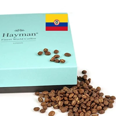 Image de 100% Café Manos Juntas de Colombie En grains Torréfaction moyenne (1 x Paquet 680g)