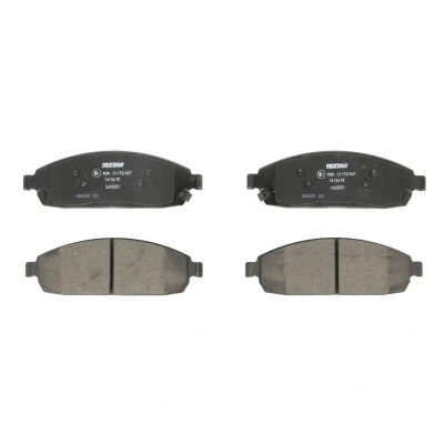 Image de TEXTAR 2425001 Jeu de plaquettes frein avec indicateur d&#039;usure JEEP: GRAND CHEROKEE 3, Commander