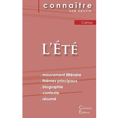 Image de Fiche de lecture L&#039;Été Albert Camus (Analyse littéraire référence et résumé complet)