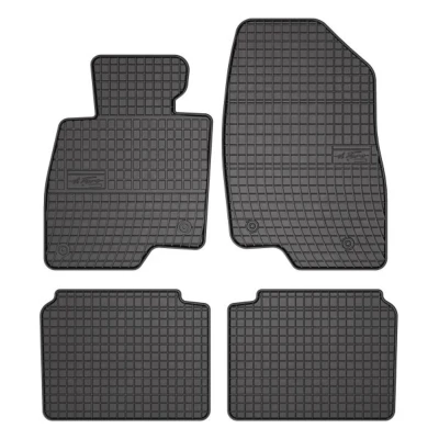 Image de FROGUM 542797 Ensemble de tapis sol Caoutchouc avant et arrière 4 noir Sur mesure