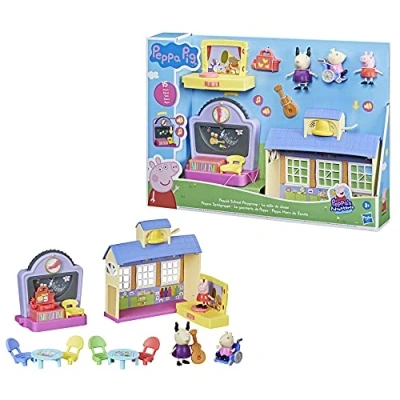 Image de Peppa Pig Peppa’s Adventures La salle de classe, jouet préscolaire avec phrases et sons, dès 3 ans
