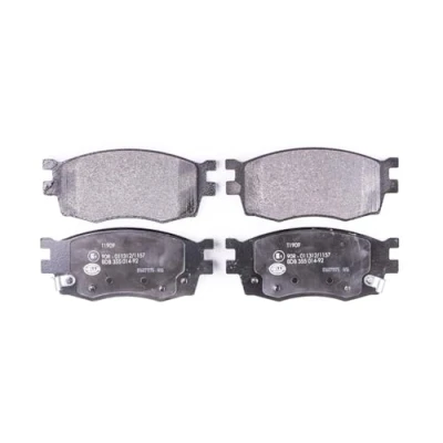 Image de HELLA 8DB 355 014 921 Jeu de plaquettes frein avec indicateur d&#039;usure accessoires HYUNDAI: i20 I 3/5 portes