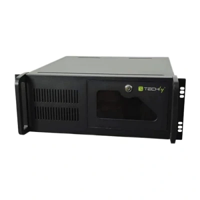 Image de Châssis d&#039;ordinateur Techly INDUSTRIAL RACKMOUNT Rack montable 4U ATX Pas d&#039;alimentation 2 x USB 2.0