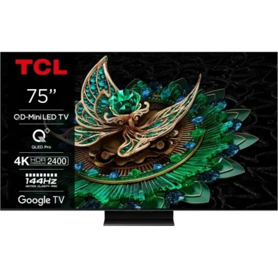 Image de TCL Modèle du produit : 75MQLED85 QD MiniLed Dolby Atmos 144Hz 4K 190cm 2024 Neuf