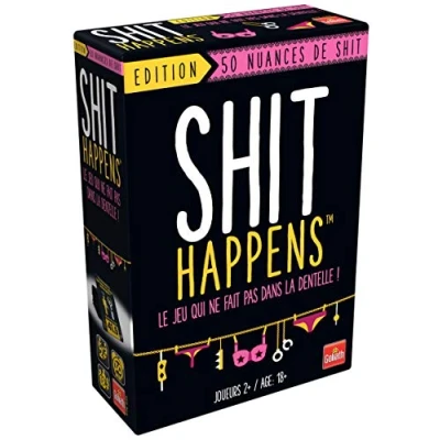 Image de Goliath Shit Happens Edition 50 Nuances de Jeu Société Cartes Adulte Fun Garanti A Jouer entre Amis Idéal Pour Des Soirées Culte 2 joueurs et plus partir 18 ans.