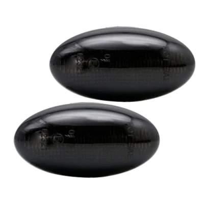 Image de Set de Clignotants Latéraux LED compatible avec Toyota Aygo 2005 2014 &amp; / Proace 2013 Fumée incl. Feux Dynamiques, Gris fumé