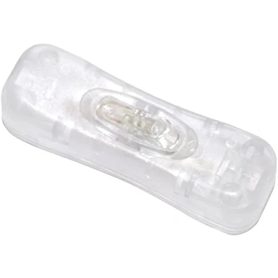 Image de Interrupteur pour câble souple TRU COMPONENTS 1371837 transparent 1 x Off/On 2 A pc(s)
