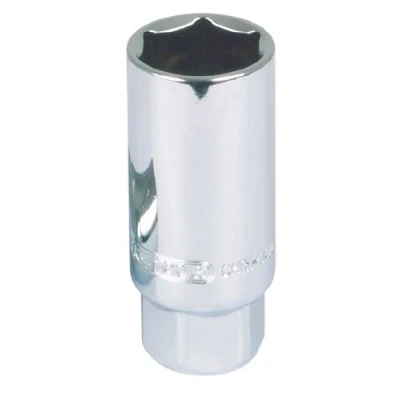 Image de KS Tools 918.3806 Douille pour bougie 3/8&quot;, 21 mm Gamme CHROMEplus En Chrome Vanadium Finition chromée
