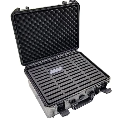 Image de MC CASES Mallette de rangement qualité supérieure fabriquée en Allemagne Espace pour 44 cartes à collectionner Convient tous les types Étanche Extrêmement
