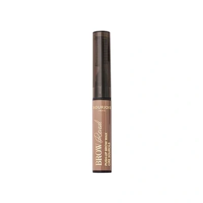 Image de Bourjois Brow Reveal Push Up Cire à sourcils 02 Blonde, longue tenue pour plus pleins et moulés, texture douce, applicateur 3 en 1 effet laminage, 24 heures