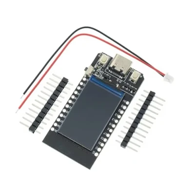 Image de TECNOULAB 1 Carte de développement ESP32 T Display 1,14 Pouces LCD 16 Mo CH9102F WiFi BT Module