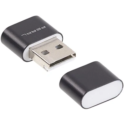 Image de Lecteur de carte Micro SD PEARL USB A Blanc