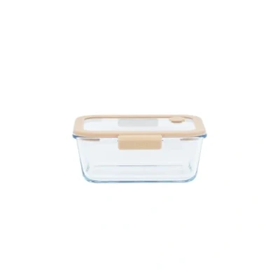 Image de Pebbly Boite rectangulaire avec valve vide d&#039;air 800 ml