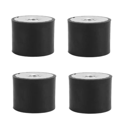 Image de 4 pcs Anti Vibration En Caoutchouc Isolateur Monte Filetage Femelle Bobine Amortisseur(DE40*30 M10)