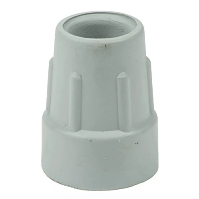 Image de Lifeswonderful® Lot De 10 Embouts En Caoutchouc Pour Cannes Et Béquilles Type Z Gris 22mm