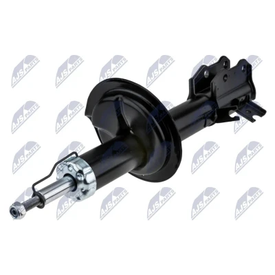 Image de NTY A FT 046 Amortisseur Essieu avant gauche Pression de gaz Système bitube Jambe suspension Goujon en haut, Collier bas SUZUKI: SX4 I 5 portes