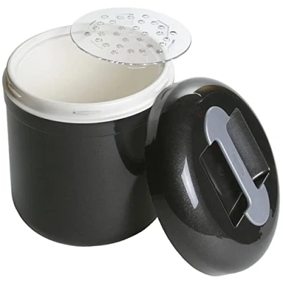 Image de Tom Fox 4883 Seau à glace isolé Anthracite, 4,0 litres