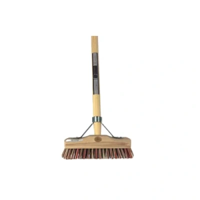 Image de Synx Tools Union Composant Nylon extra dur 22cm Tuile Balai Schrobber de nettoyage Balais avec acier 150 cm
