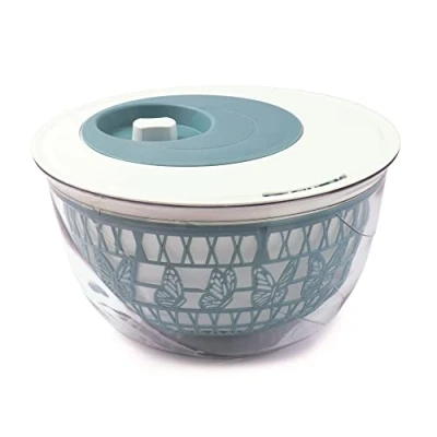 Image de Snips, Essoreuse à Salade Madame Butterfly, 4 Lt, Sécheuse Laveuse 27 x 15 cm, Bleu Clair, Made in Italy, 0% BPA e phthalate free
