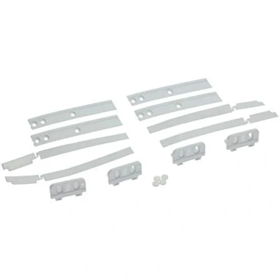 Image de kit de conversion Whirlpool Indesit 481231019131 C00312150 montage porte décorative (sans vis)