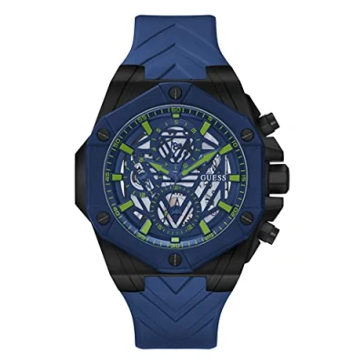 Image de Guess Formula Montre à aiguilles, Taille: One Size, Blue