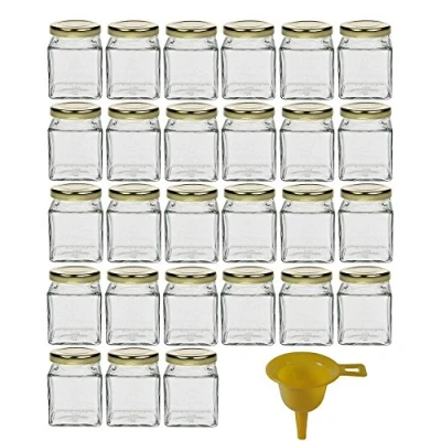 Image de Viva Haushaltswaren Lot de 27 Petits Pots à épices avec Couvercle Argenté 106 ML