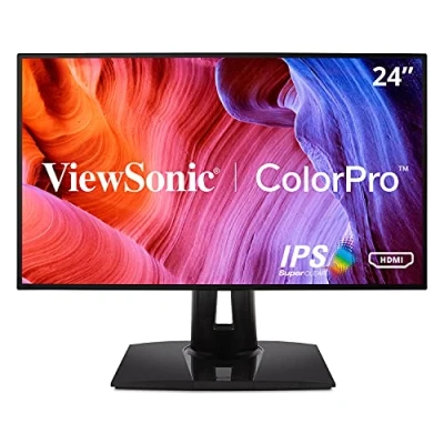 Image de Viewsonic VP Series VP2458 LED display 60,5 cm (23.8 ) 1920 x 1080 pixels Full HD Noir Neuf