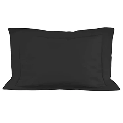 Image de Soleil d&#039;ocre, Taie d&#039;oreiller en Coton 50x75 cm Percale Anthracite