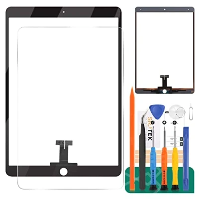 Image de Kit de réparation pour écran tactile iPad Air 3 2019 A2153 A2123 A2152, Pro 10.5 (2017) Digitizer A1701 A1709 (noir)