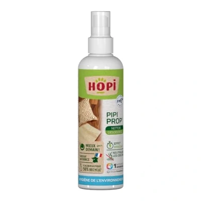 Image de HOPI Détergent Urinaire Chat et Chien Nettoie Urine Neutralise Les odeurs Actif en 5 Minutes Formulée à Base d’Extraits de Plantes Facile d’Utilisation Fabriqué France