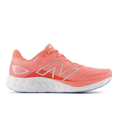 Image de New Balance Fresh FOAM 680 V8 Chaussures de running sur route, Femme, Taille: 37.5, Sunfade red Tissu / matière synthétique