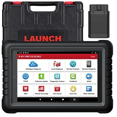 Image de Launch X431 Pros V+ Valise Diagnostic Auto (Identique au V+), Programmeur de clé, Codage ECU, 35+ Reset, AutoAuth pour FCA SGW, OEM Full System Car Diagnostic, Outil Scan Bidirectionnel