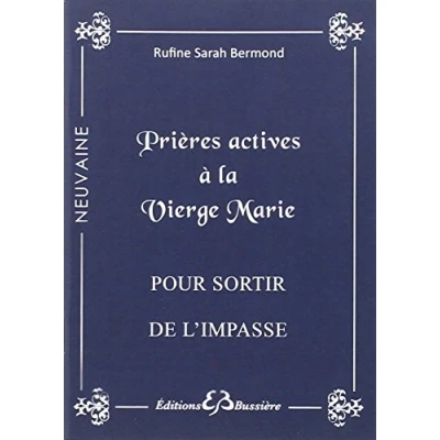 Image de Prières actives à la Vierge Marie Pour sortir de l&#039;impasse Livre d’occasion Correct