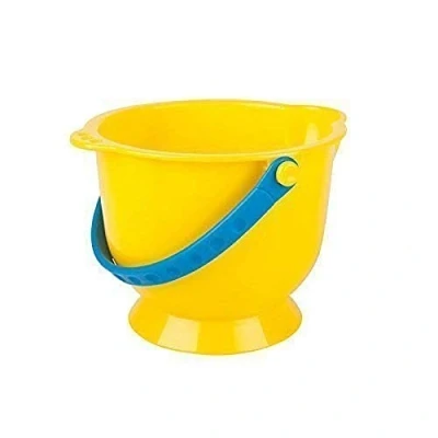 Image de Hape Seau Plage Enfant 18 Mois + Jaune Jouet Sans Phtalates &amp; Résistant aux UV Coloré Jeu de Piscine dès 12 Centimètres Durable 100% Sûr