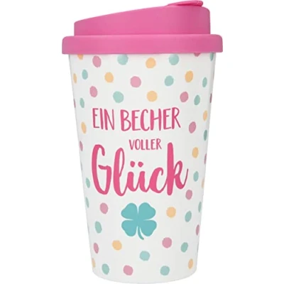Image de Depesche 2180 056 Go mug en Plastique avec Slogan, 10271603, Multicolore