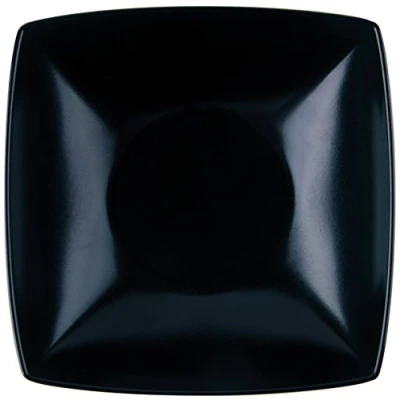 Image de Excelsa Eclipse Assiette Creuse, céramique, Noir
