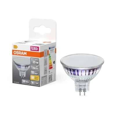 Image de OSRAM 4099854458408 Lampe à réflecteur LED CEE E (A G) GU5.3 3.3 W blanc chaud (Ø x H) 50.00 mm 1 pc(s)