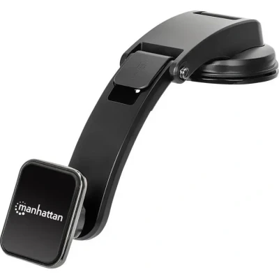 Image de Manhattan 462525 tableau de bord ventouse Support téléphone portable pour voiture pivotant à 360 fixation magnéti