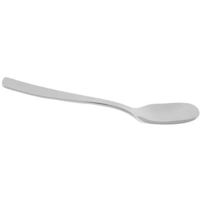Image de Alessi Ajm22/4 Knifeforkspoon Cuiller à dessert en Acier Inoxydable 18/10 Brillant, Set de 6 Pièces, Blanc