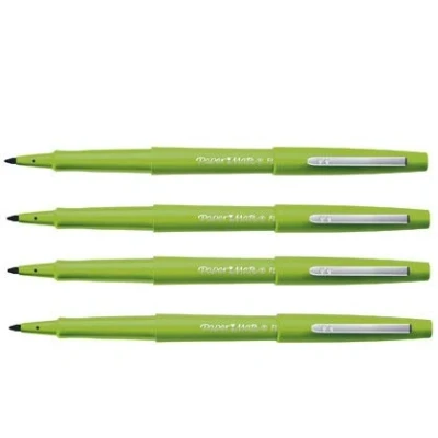 Image de Papermate Flair Original Feutre d&#039;Ecriture, Pointe Largeur 1.0mm, Couleur de l&#039;Encre: Vert Clair, Etui 4.