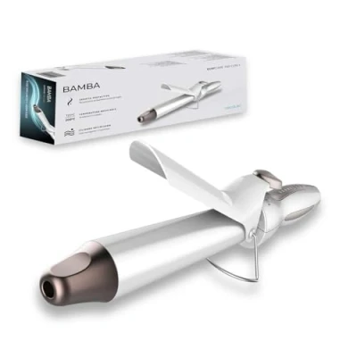 Image de Cecotec fer à boucler Bamba SurfCare 790 Curly, Revêtement en Kératine et huile d’Argan, Température ajustable de 120º 200 ºC, 5 réglages température, Fonction d’auto déconnexion