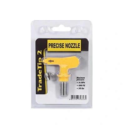Image de Joyzan Pointe Pistolet Peinture sans Air, Buse Pulvérisation Réversible Pulvérisateur Air Machine Maison Airless Commutateur Classique Peignent Bout Libre Jet Embout Accessoire Acier Tungstène