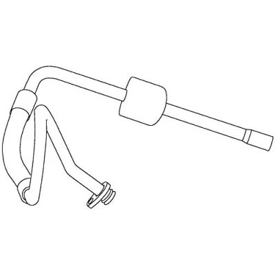 Image de MAHLE ORIGINAL AP 99 000P Conduite à haute/basse pression, climatisation PEUGEOT: 407 Berline, SW