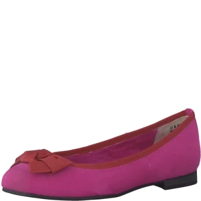 Image de MARCO TOZZI Ballerines by Guido Maria Kretschmer 2 22195 42 Femme, Rose Red 2023, 40 EU