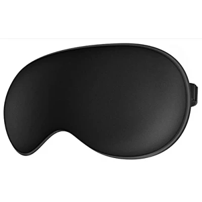 Image de Masque de nuit, JEFlex Soie Naturelle des Yeux Sommeil avec Sangle Réglable