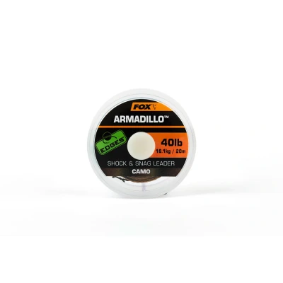 Image de Fox Edges Armadillo Shock &amp; Snag Leader Camo (20m) Maat : 30lb