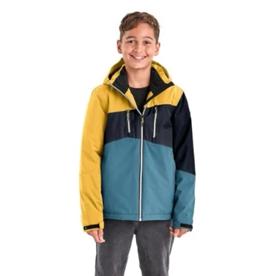 Image de Killtec Garçon Kow 204 Bys Jckt Veste D&#039;extérieur/veste Fonctionnelle Avec Capuche, Burned Yellow, 176 EU